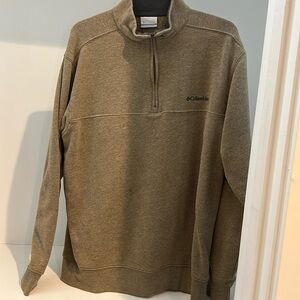 Columbia quarter zip pull over M